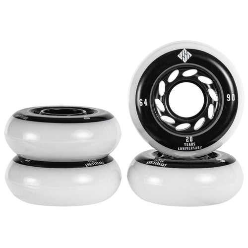 USD Team Wheels 64mm 90a 4pk