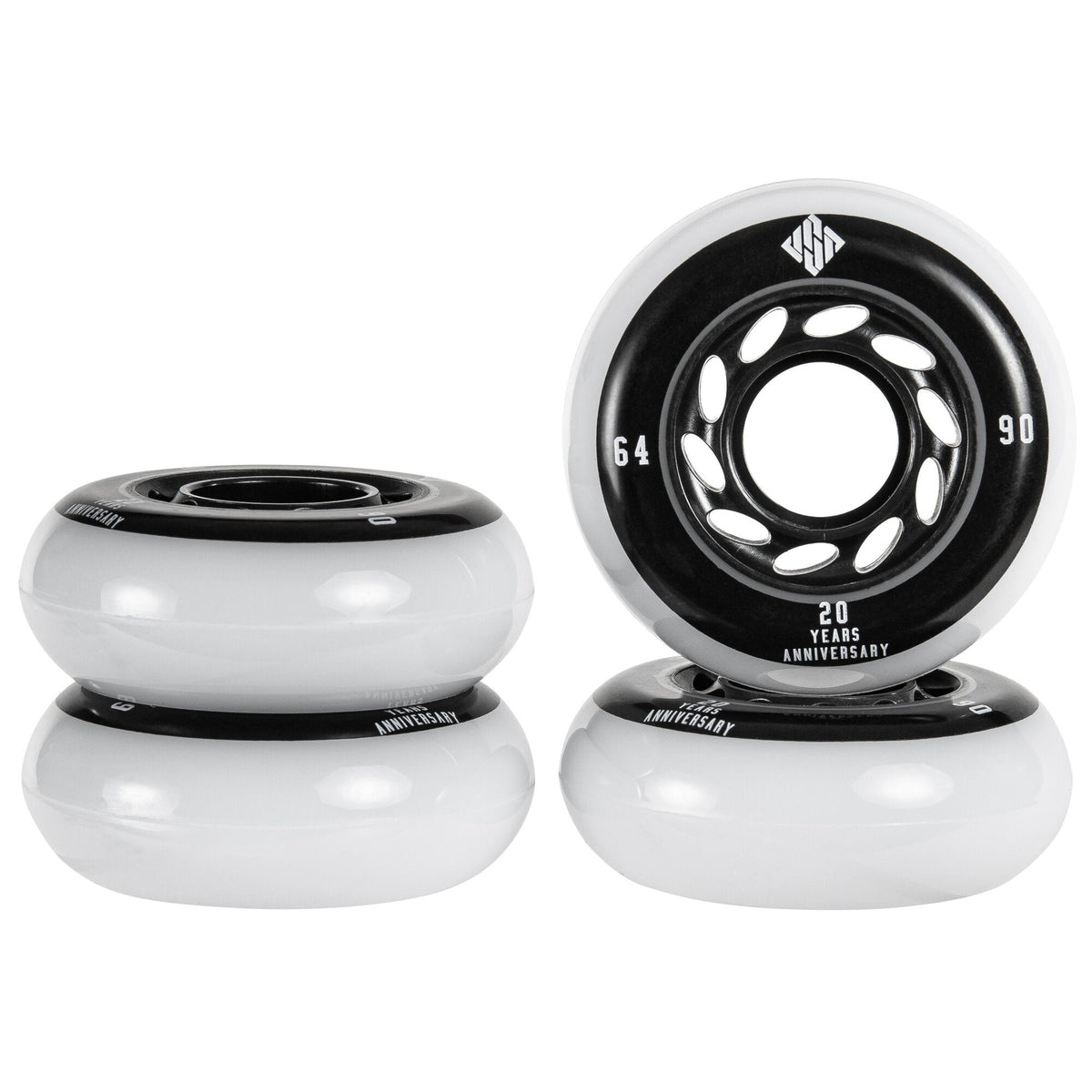 USD Team Wheels 64mm 90a 4pk