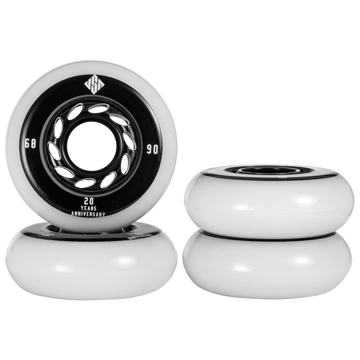 USD Team Wheels 68mm 90a 4pk