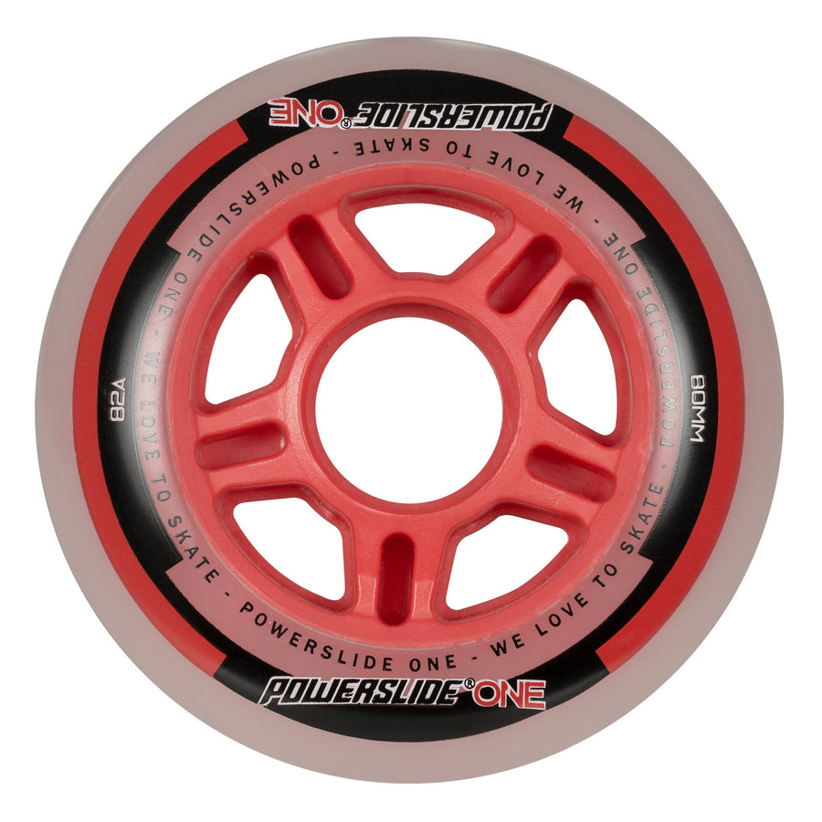 Powerslide One Wheels and Bearings Pack 82A 8pk