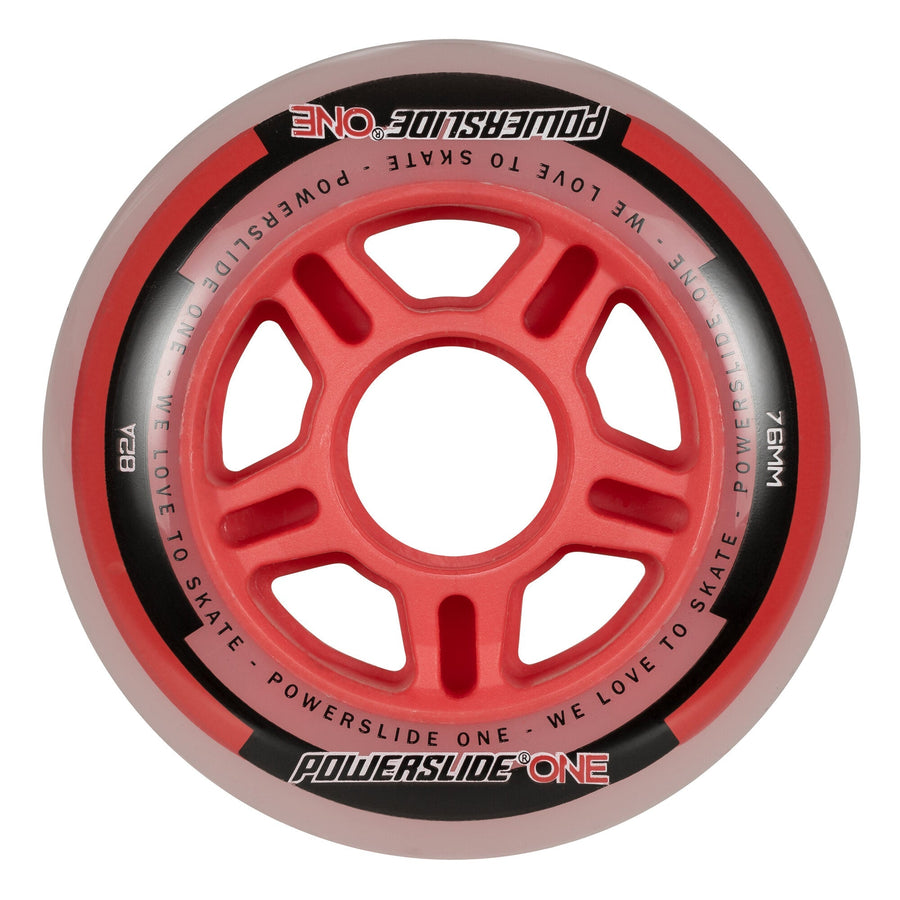 Powerslide One Wheels and Bearings Pack 82A 8pk