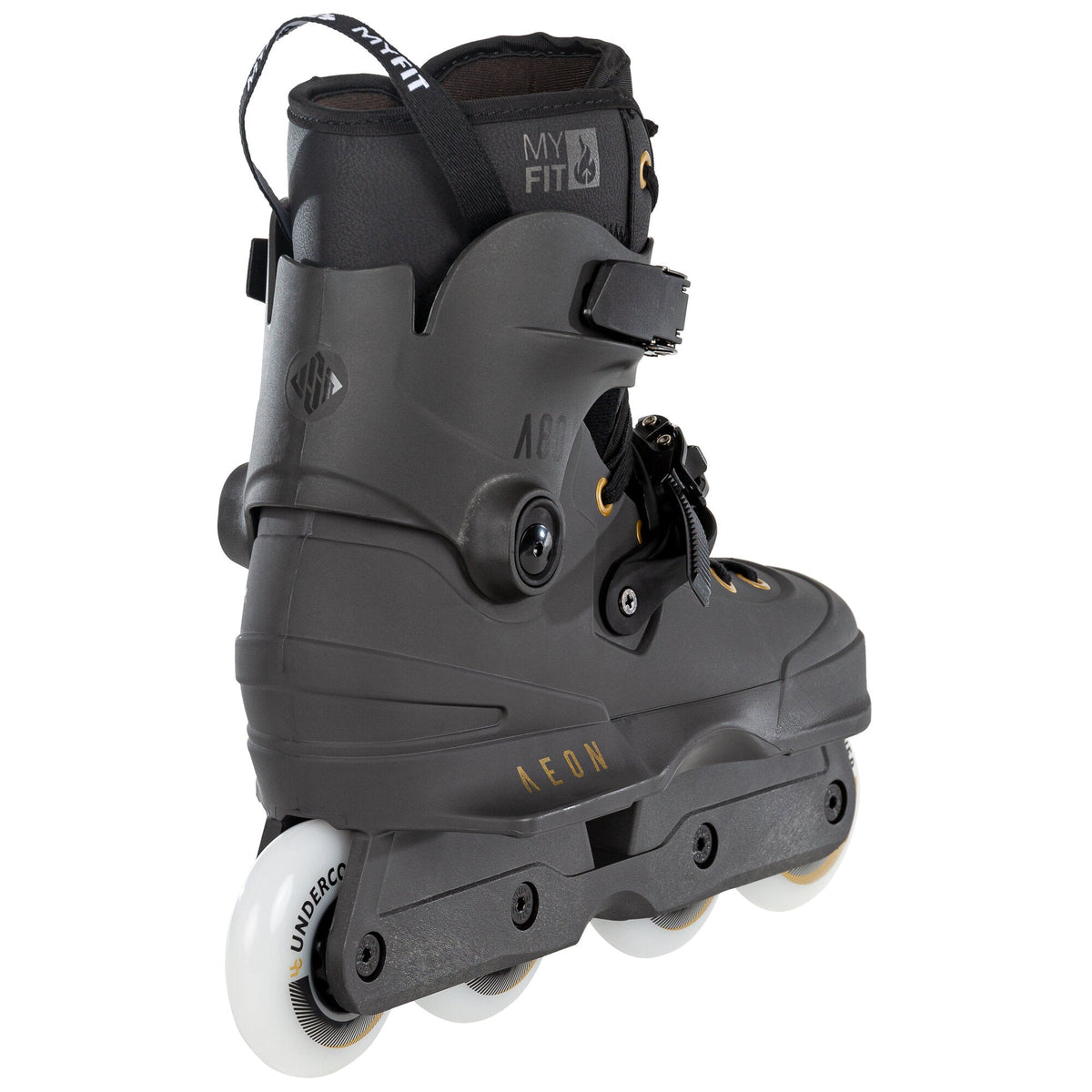 USD Aeon 80 Team Aggressive Inline Skates Gold Logo