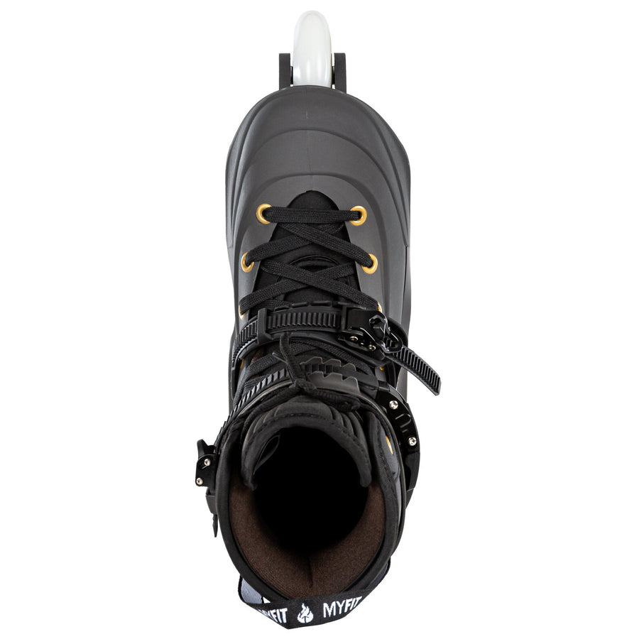 USD Aeon 80 Team Aggressive Inline Skates Gold Logo
