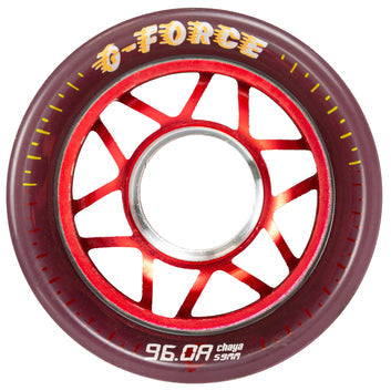 Chaya G-Force Alloy Grippy Roller Derby wheels 4pack
