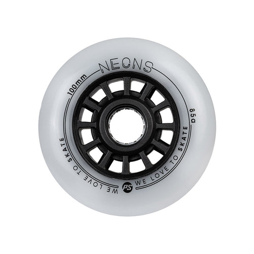 Powerslide Neons LED Inline Wheels 100mm/85a 3pk