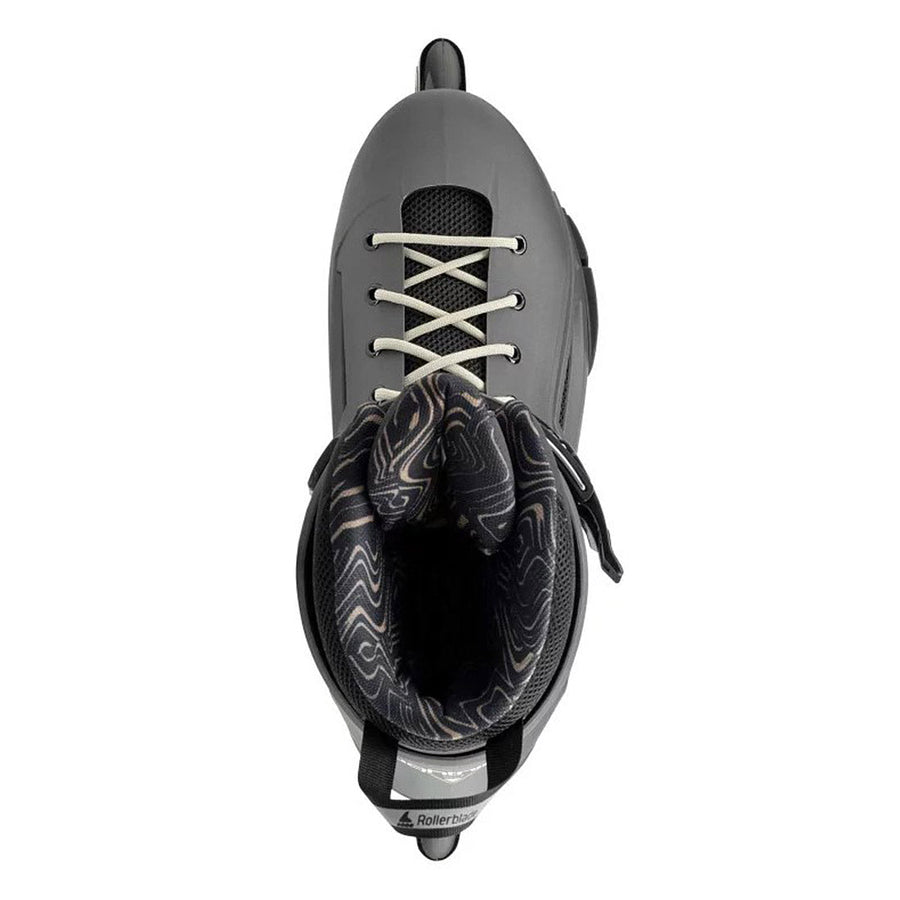 Rollerblade Lightning 90 Inline Skate - Anthracite/Taupe