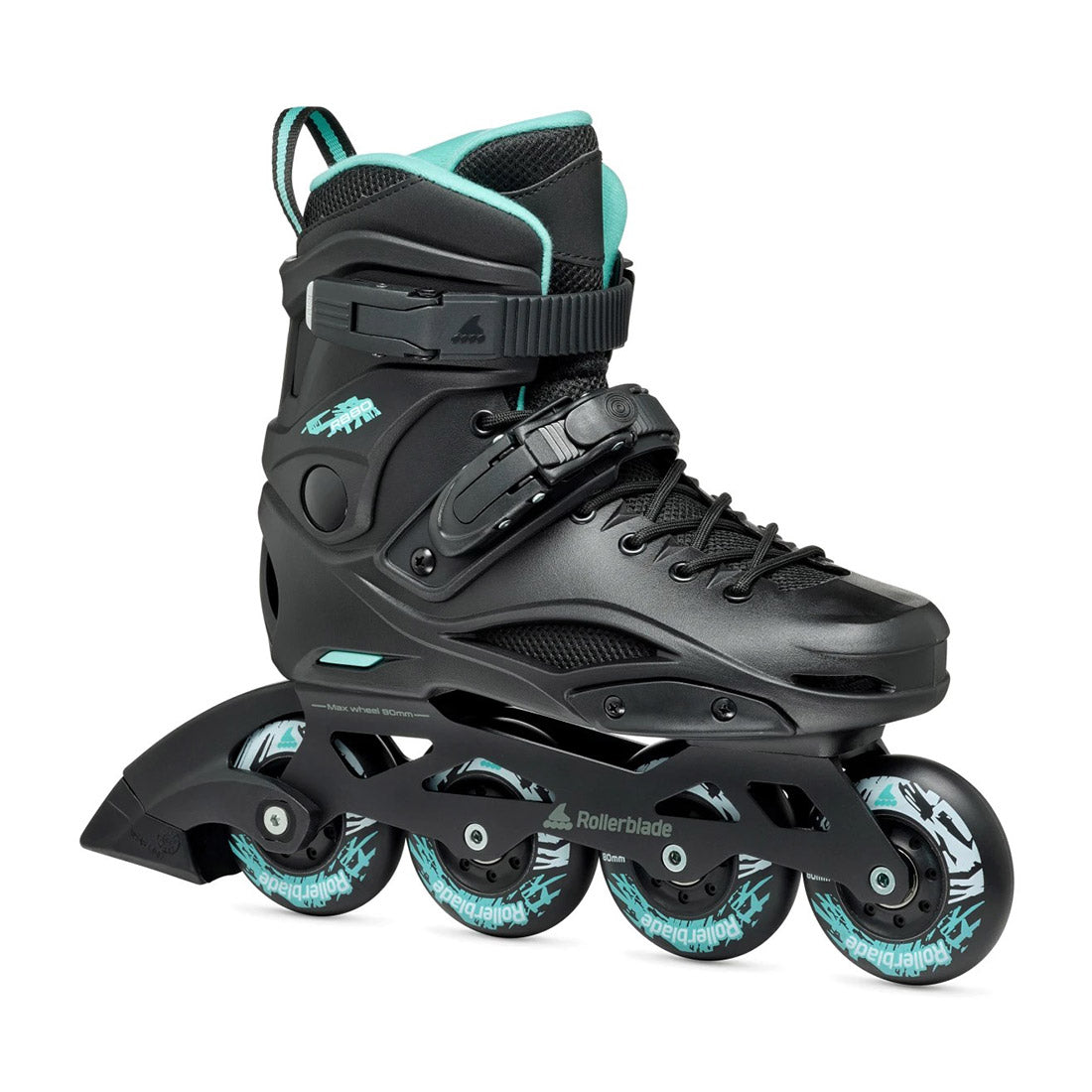 Rollerblade RB 80 W Inline - Black/Light Blue
