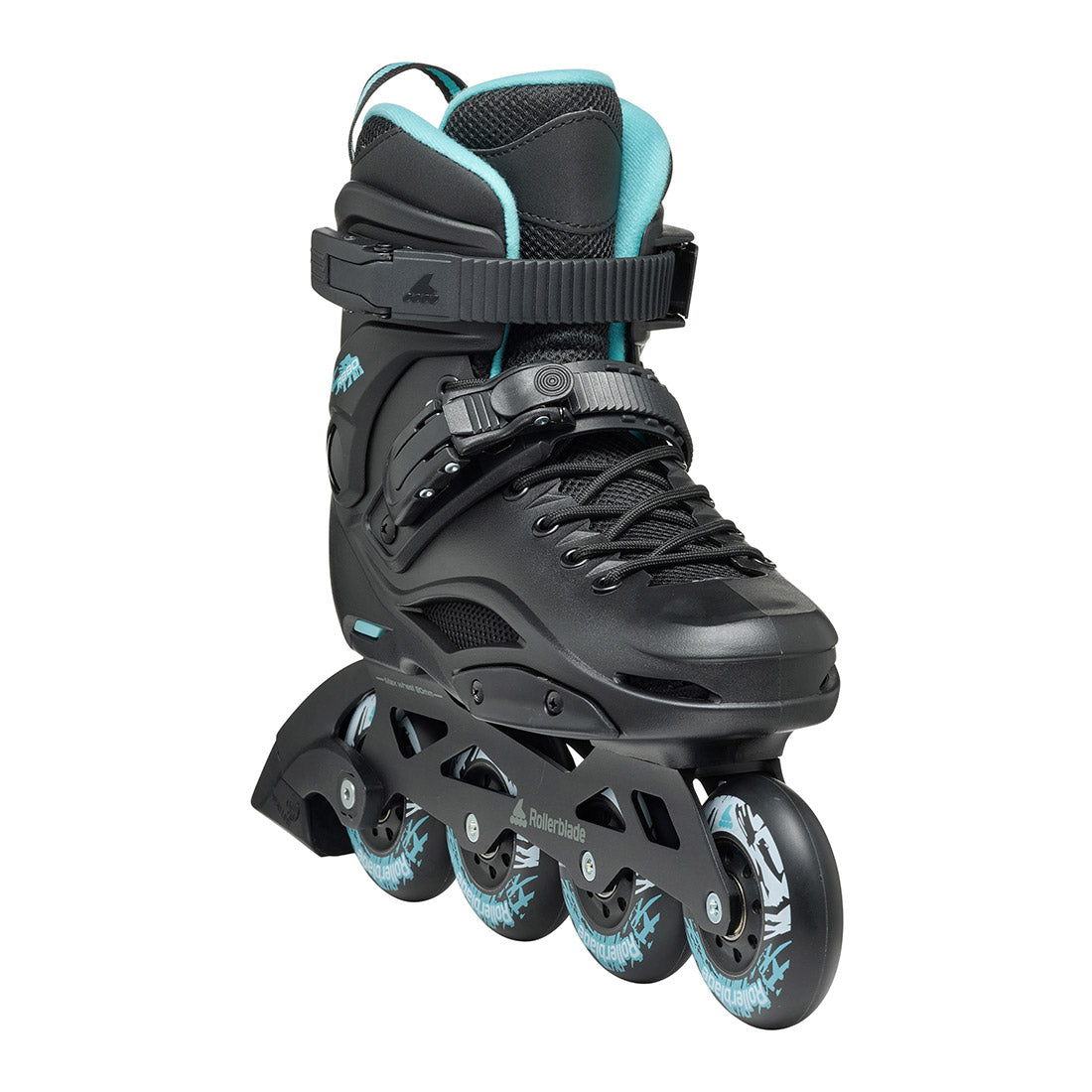Rollerblade RB 80 W Inline - Black/Light Blue