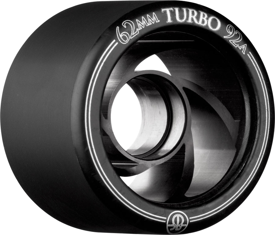 Bones Turbo Wheels 62mm Black 4 Pack