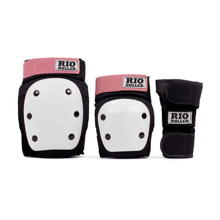 Rio Roller Triple Pad Set Black Rose