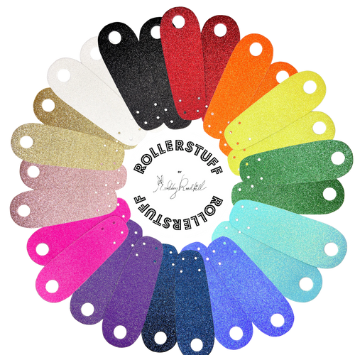 RollerStuff Toe Guards Flat Glitter