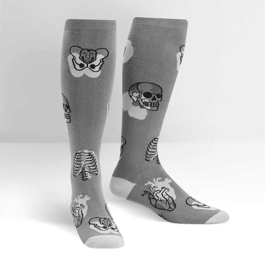 Sock It To Me Head Over Heel Stretch Knee High Socks