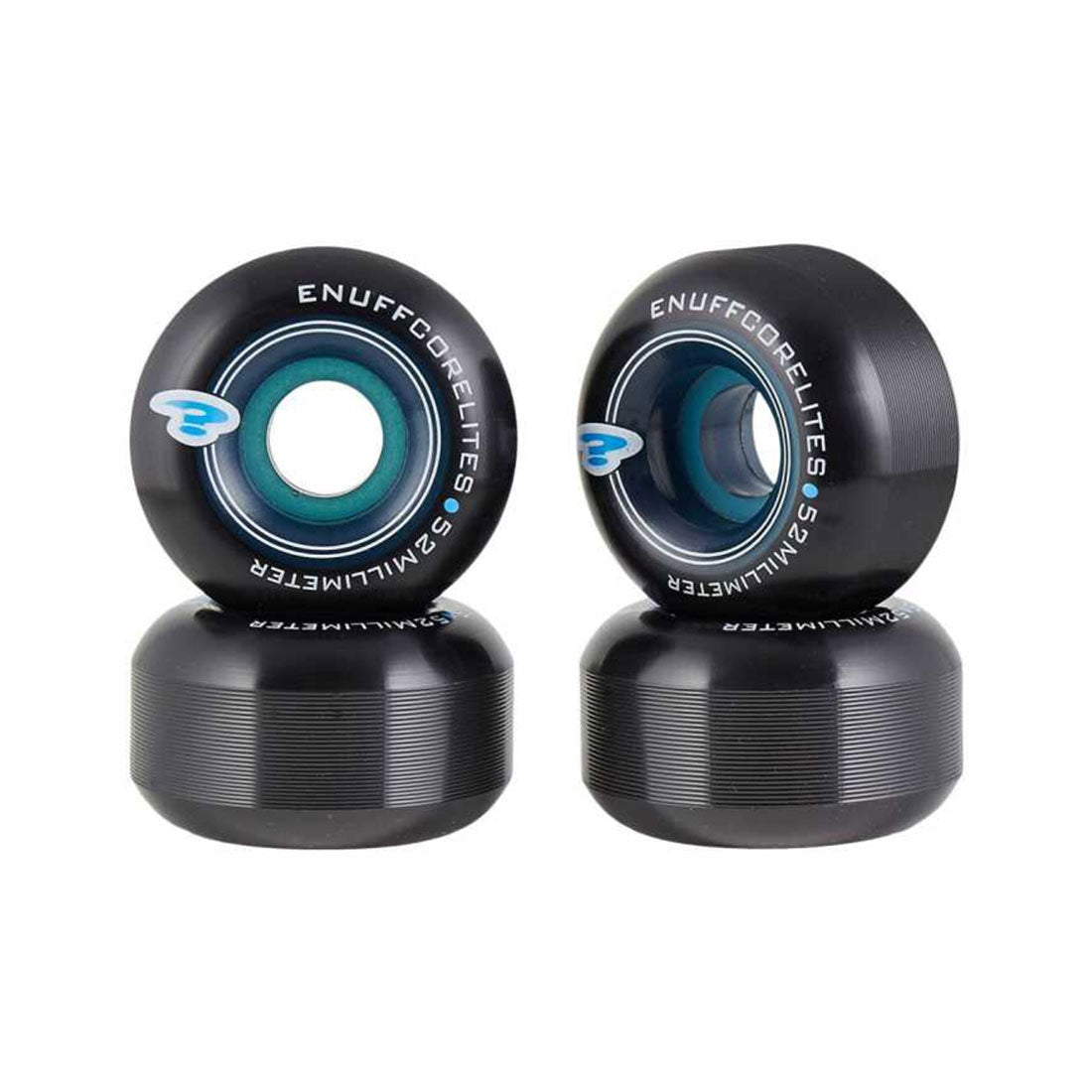 Enuff Wheels Corelites 52mm Black 4 Pack