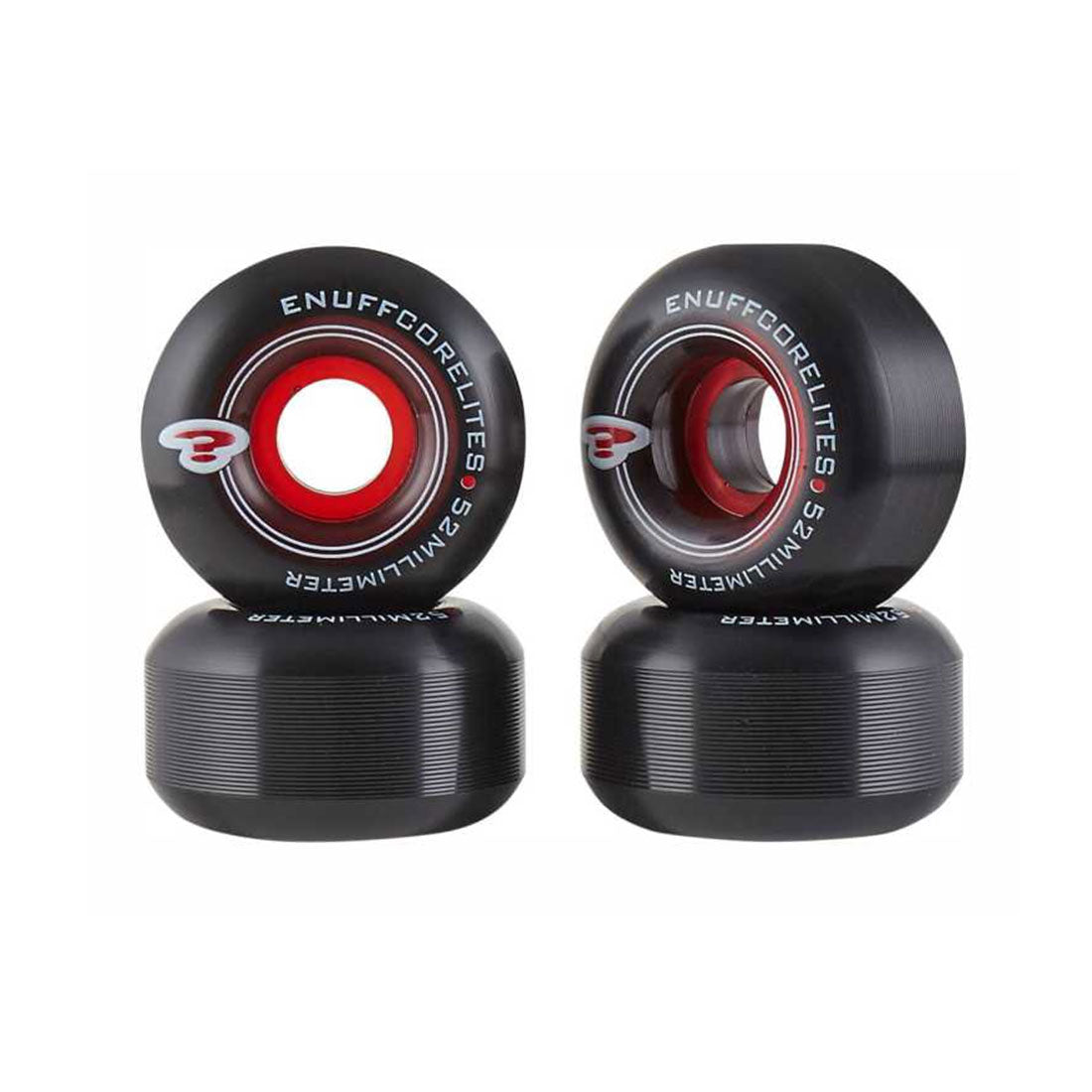 Enuff Wheels Corelites 52mm Black 4 Pack