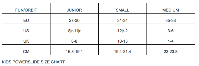 Powerslide Phuzion Orbit Adjustable Inline Skates - Skatescool Australia