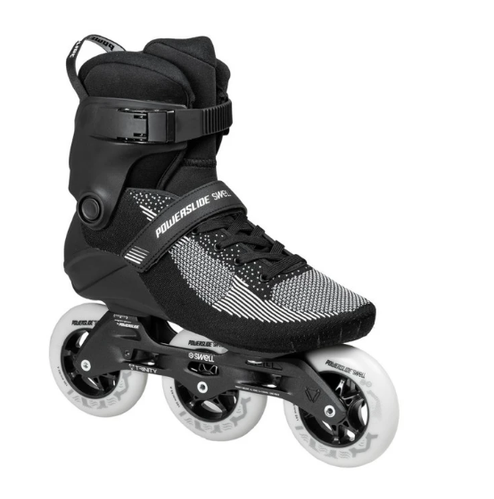 POWERSLIDE SWELL 100MM LITE BLACK INLINE SKATES - Skatescool Australia