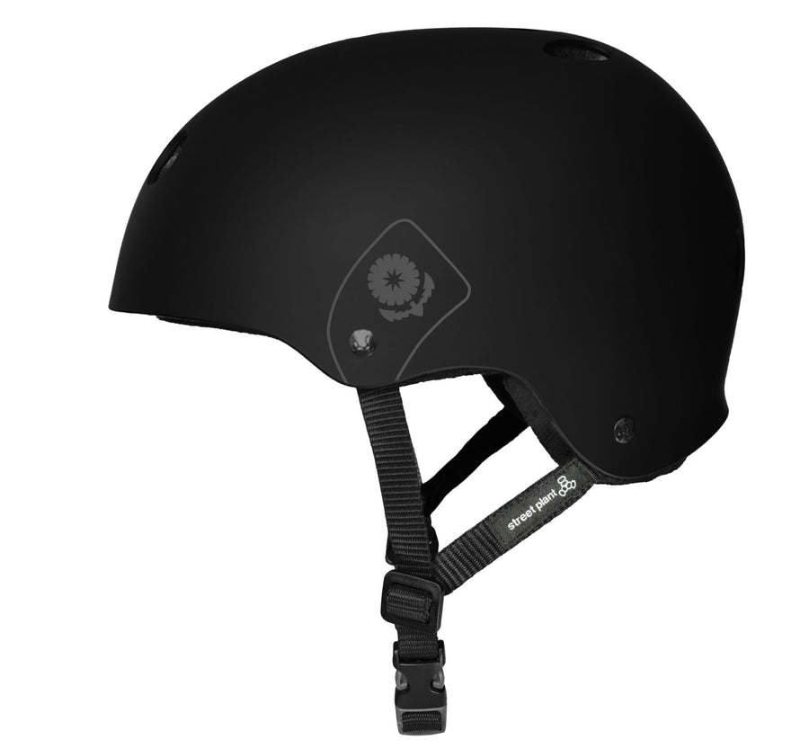 Triple 8 The Certified Helmet SS Street Plant Black Rubber