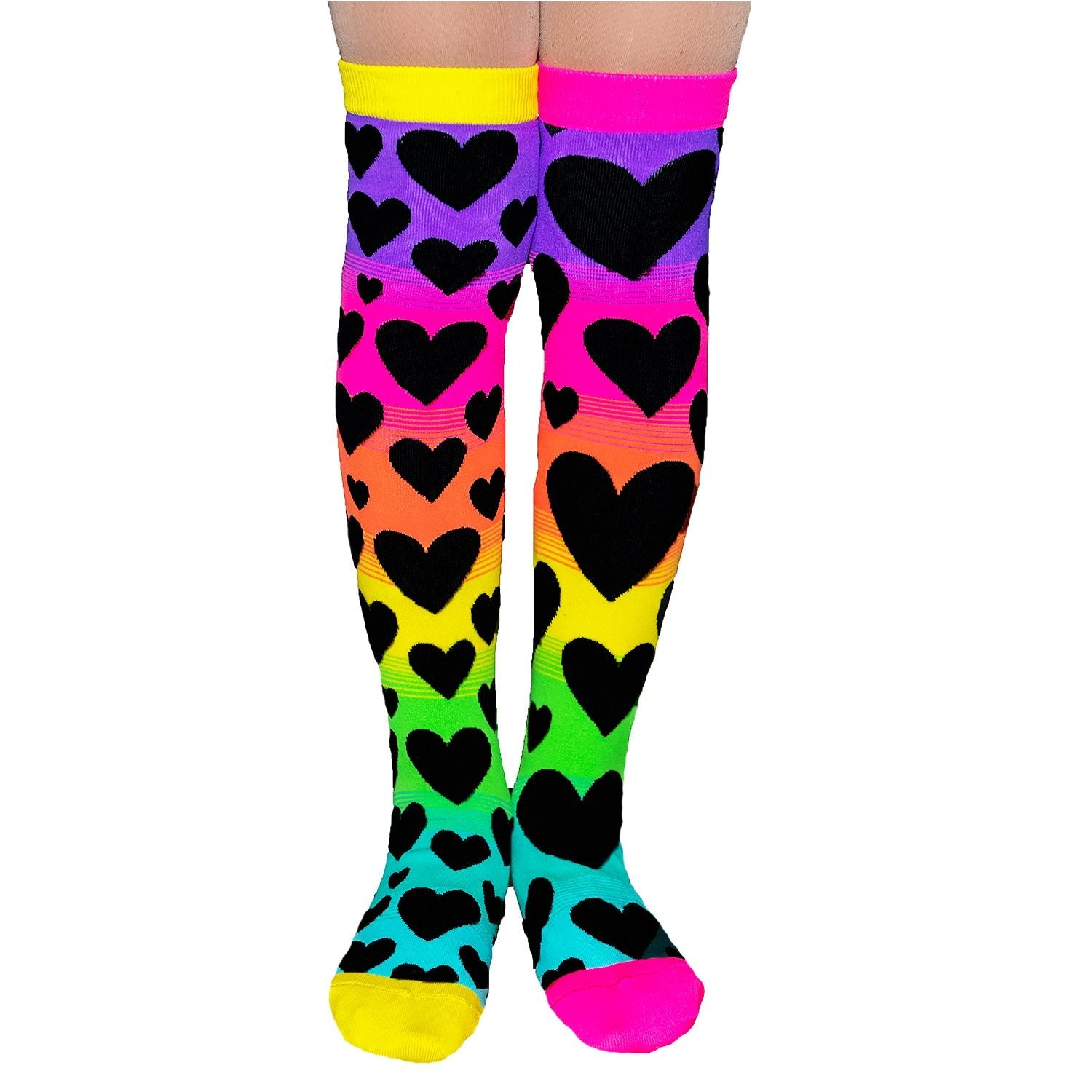 MADMIA SUNSET W TASSELS (AGED 6-ADULT) KNEE HIGH SOCKS - Skatescool Australia