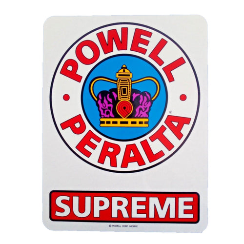 Powell Peralta Crown Supreme Sticker - Large