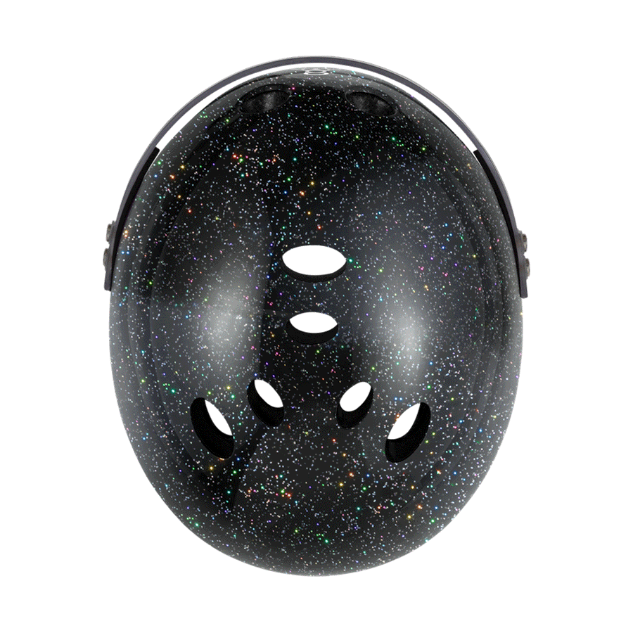 Triple 8 The Visor Certified Helmet SS Black Glitter