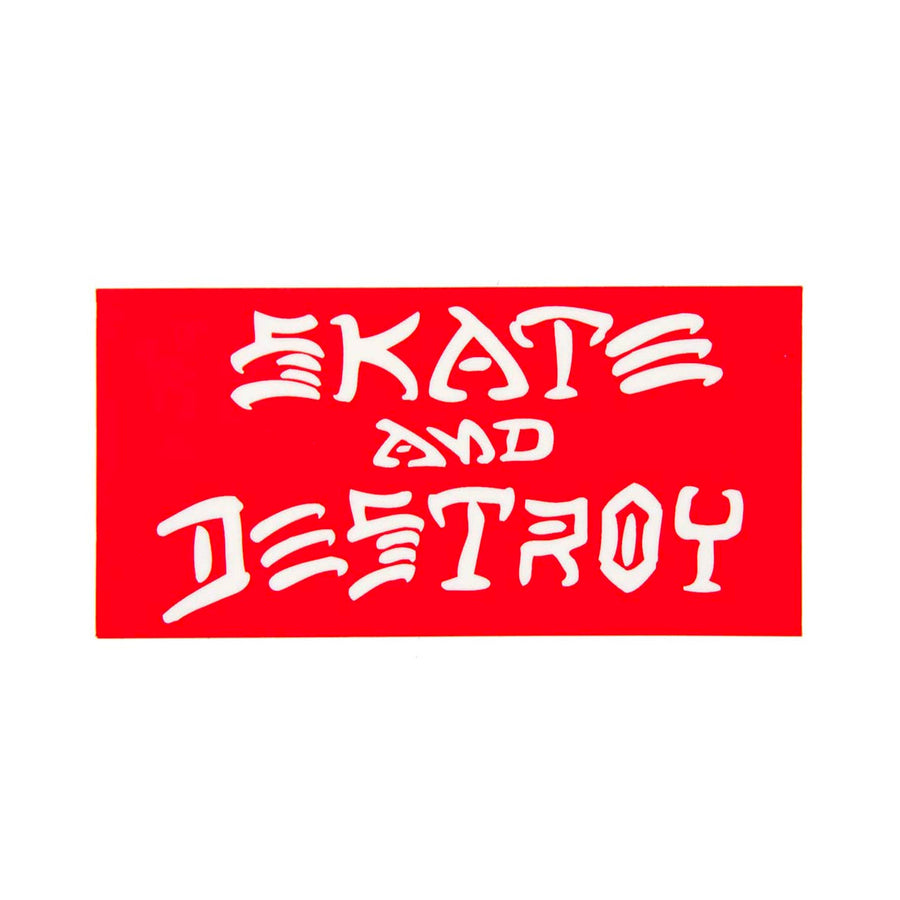 Thrasher Skate & Destroy Sticker