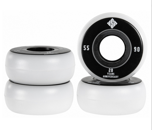 USD Team Wheels 55MM 90A 4 PACK