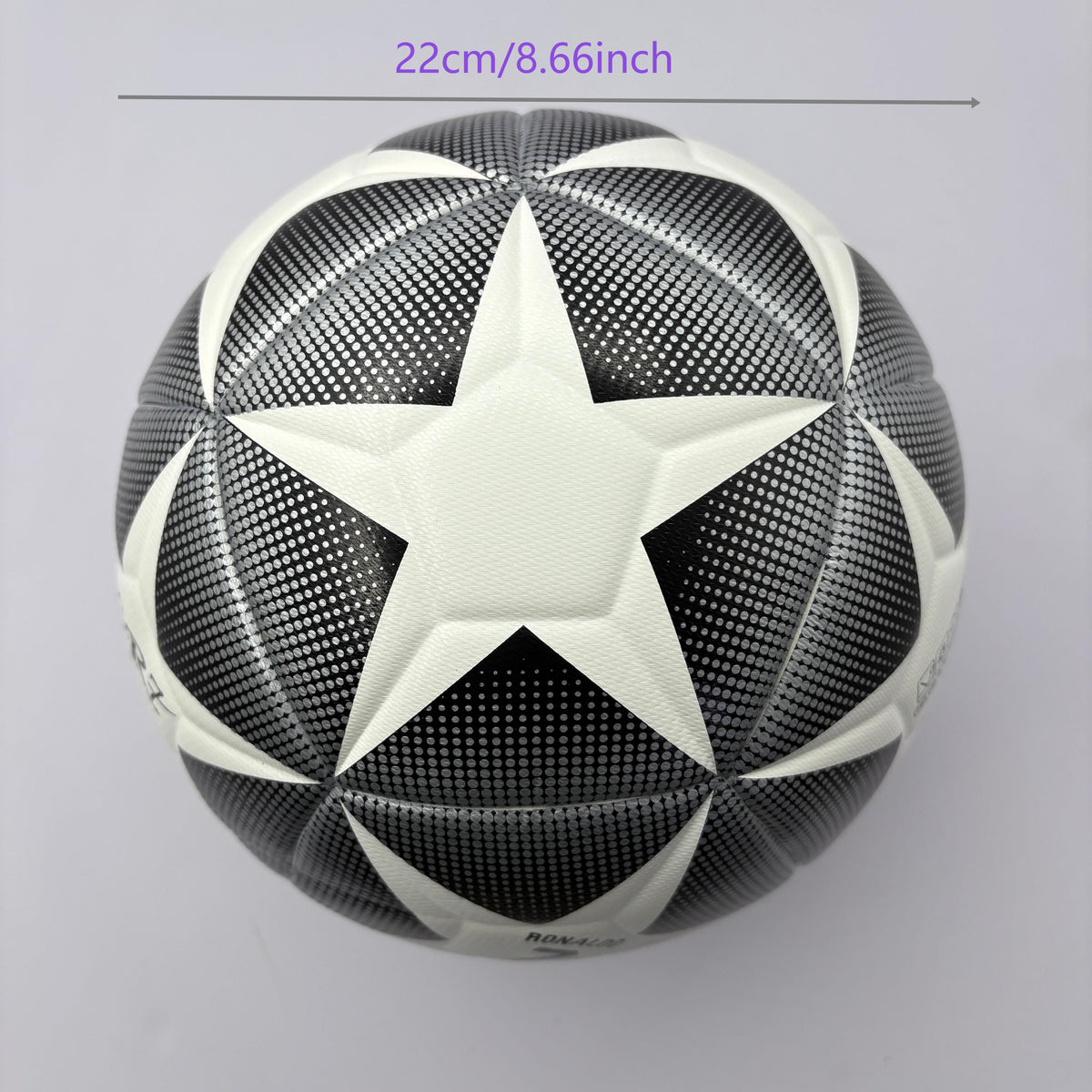 5th STARfootball match training gift hot-blooded youth PU fitting material wear-resistant explosion-proof Christmas Boxing Day (including air needle net bag pump)soccer