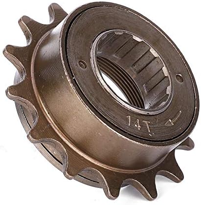 Single Speed Freewheel 14T Single Speed Freewheel Flywheel Bike Accessory for Mountain Road Folding