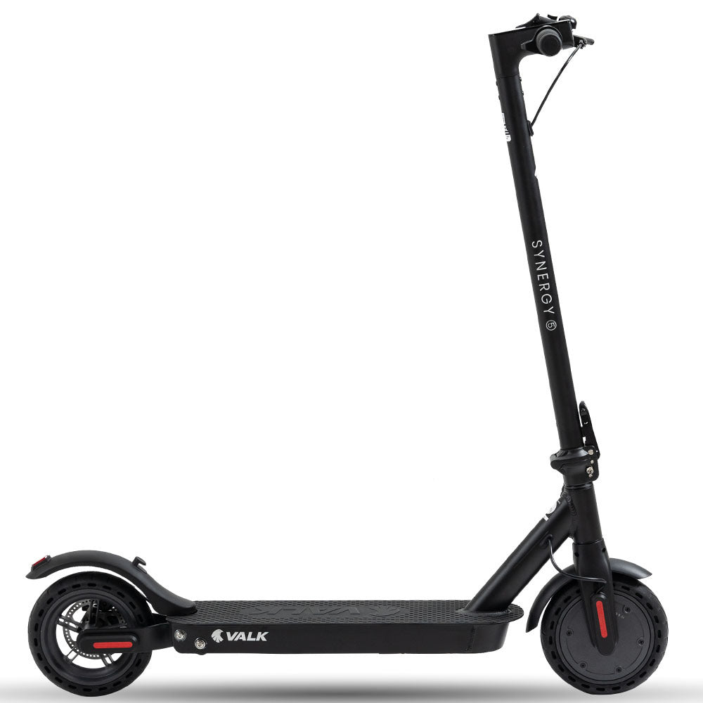 VALK Synergy 5 Electric Scooter, 400W, AU Compliant, Motorised eScooter for Adults, Black