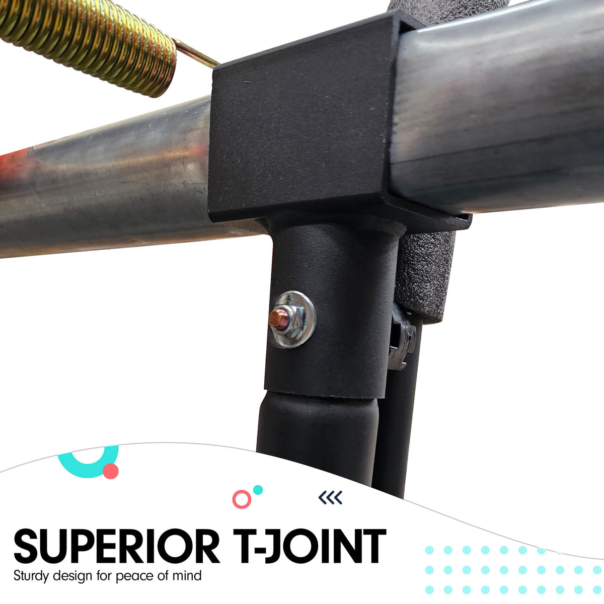 Kahuna 8ft X 11ft Outdoor Rectangular Orange Trampoline with Safety Enclosure.