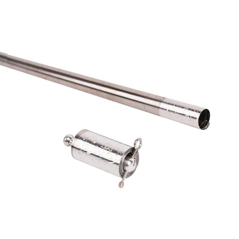 Magic Telescopic Portable Martial Arts Metal Pocket Staff Pocket 110Cm-150Cm - Silver1.5M