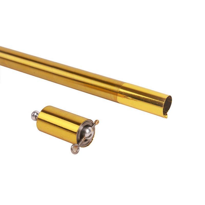 Magic Telescopic Portable Martial Arts Metal Pocket Staff Pocket 110Cm-150Cm - Black 1.5M