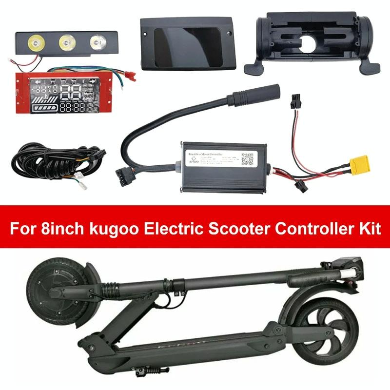 8 Electric Scooter Controller Display Kit for Kugoo S1 / S2 / S3 / Etwow - Black 8 Size