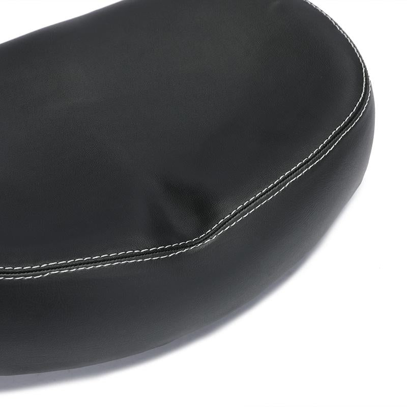 Shock-Absorbing Bike Saddle For Comfortable Ride - Black