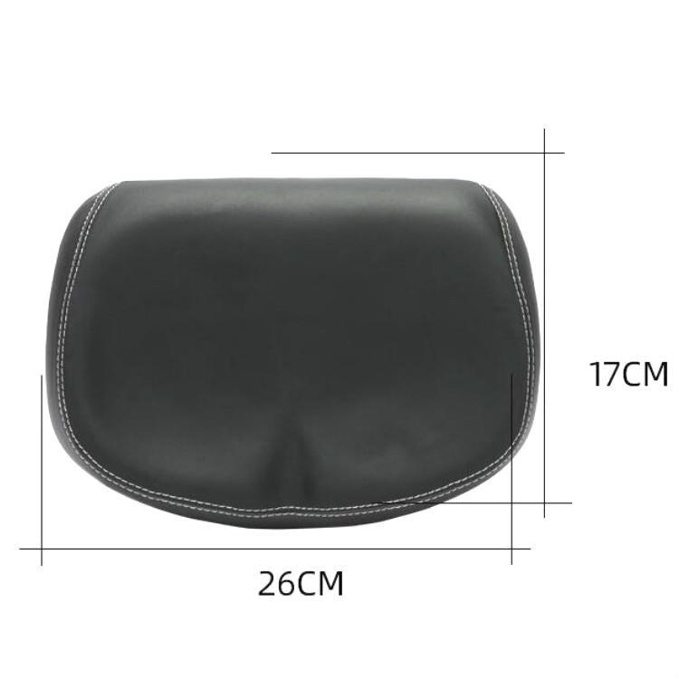 Shock-Absorbing Bike Saddle For Comfortable Ride - Black