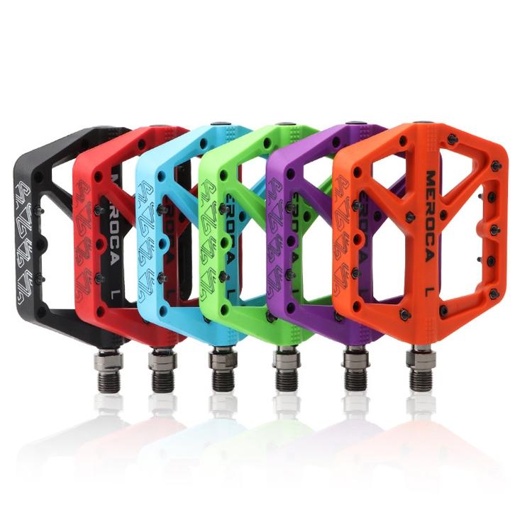 Lightweight Nylon Mountain Bike Pedal - Green