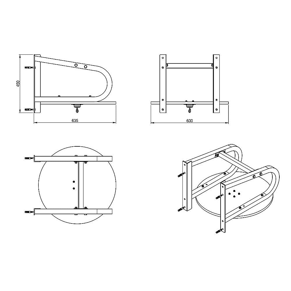Speedball with Wall Frame – Boxing Punching Bag Training Set for Home Gym