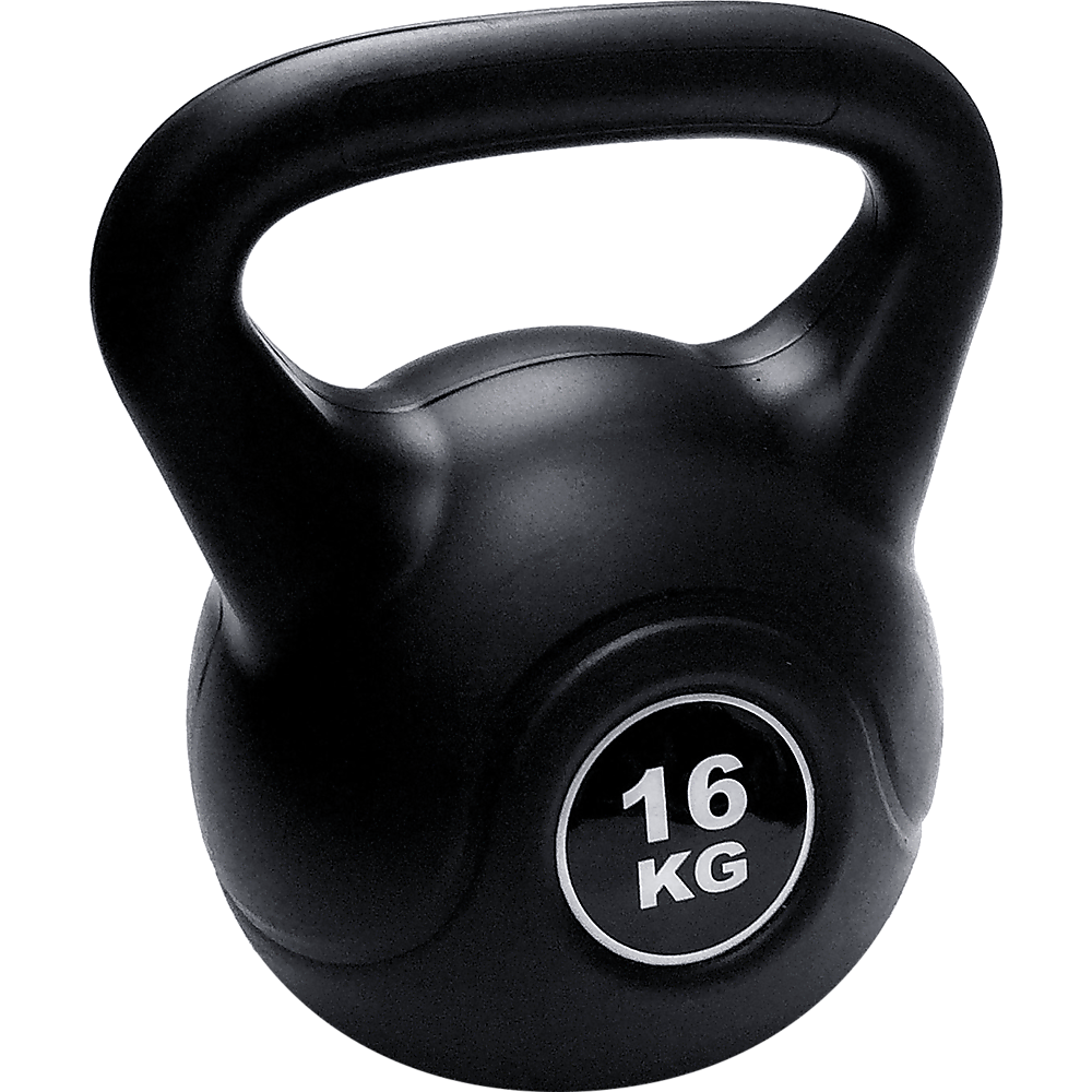 16kg Concrete Kettlebell Weight for Strength Training Home Gym