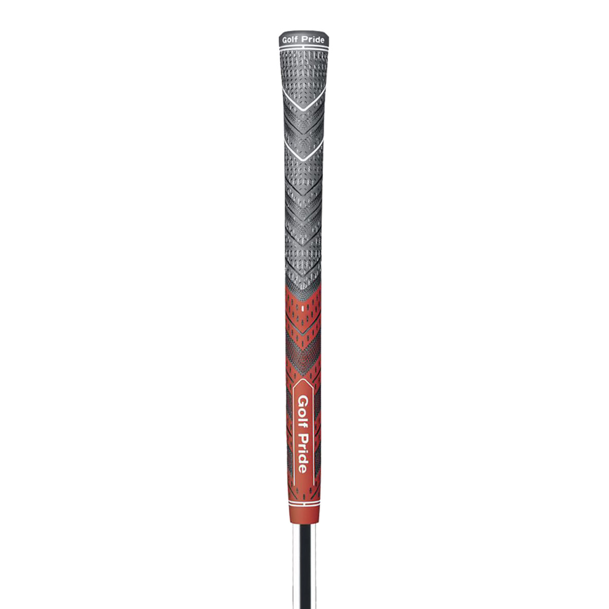 2 Pcs Red Standard MCC PLUS4 Golf Grip - Standard Rubber and Cotton Thread Hybrid, 265 mm, 52g, Core 60