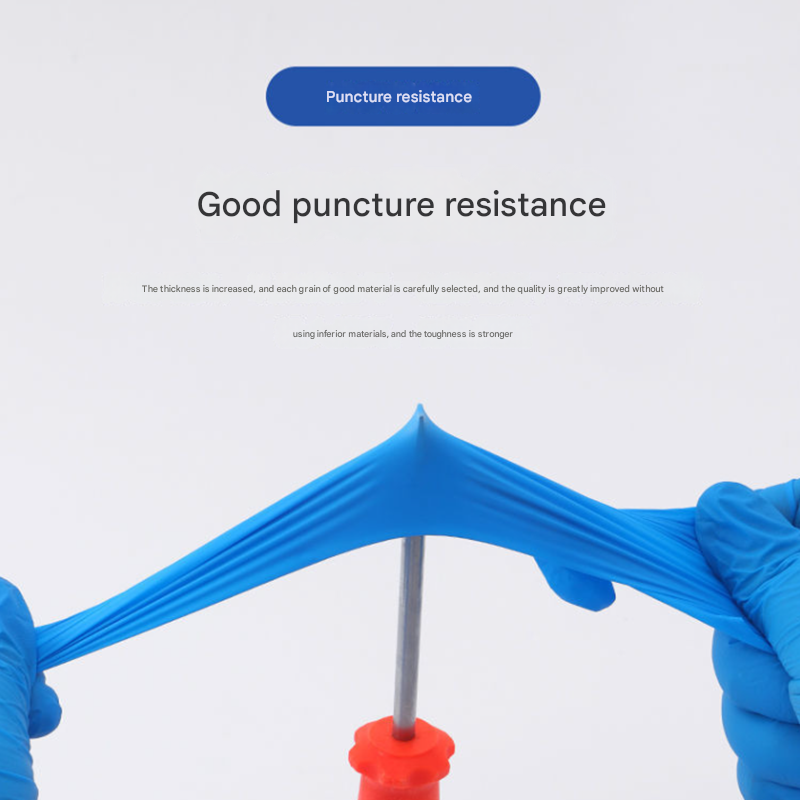 100 Pairs Black Premium Disposable Nitrile Gloves - Powder-Free & Extra Durable for Multi-Purpose Use(S)