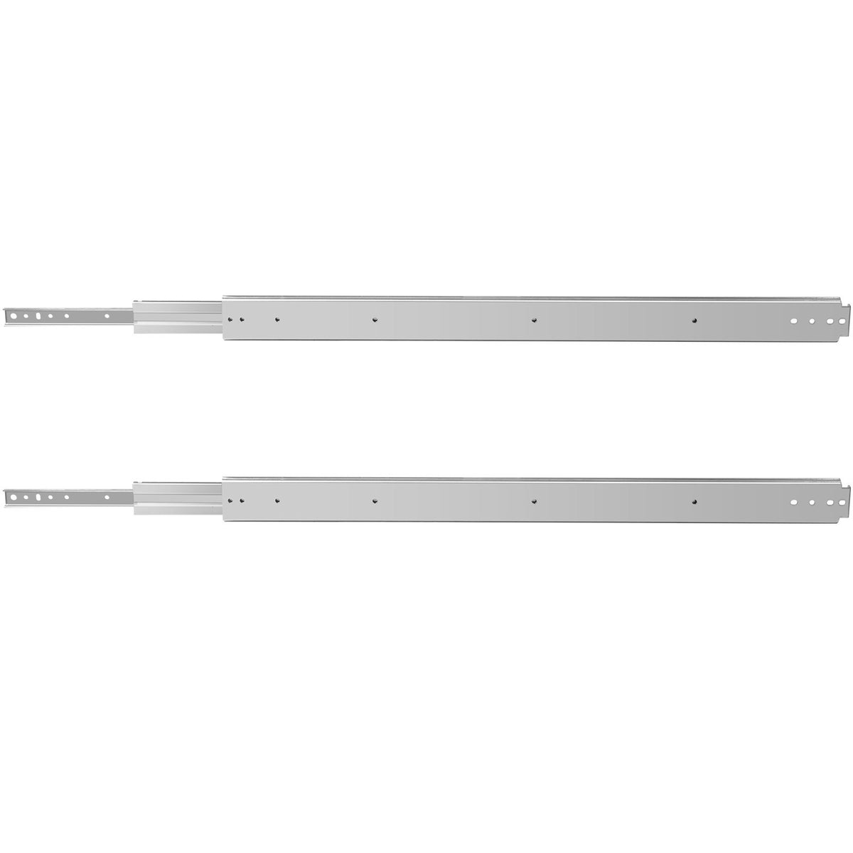 VEVOR Drawer Slide Soft Close Drawer 1Pair 48" Ball Bearing Full Extension 500lb