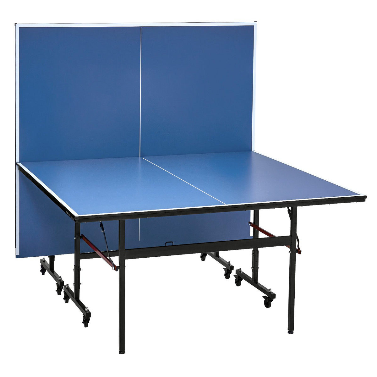 VEVOR Ping Pong Table Foldable Table Tennis Game Table Indoor with Clamp Net