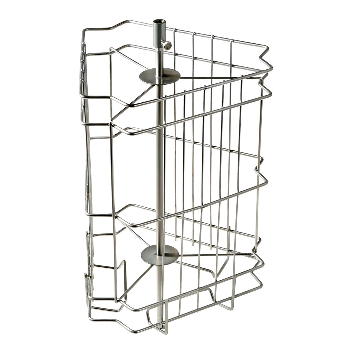 VEVOR Manual Honey Extractor, 3 Frames Honey Spinner Extractor, Stainless Steel Beekeeping Extraction, Honeycomb Drum Spinner with Lid, Apiary Centrifuge Equipment with Height Adjustable Stand