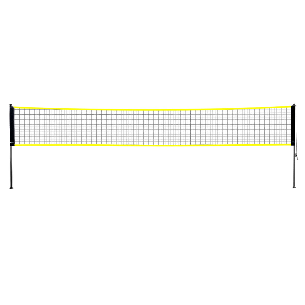 VEVOR Badminton Net Set, Outdoor Backyard Beach Park Badminton Net, Portable Badminton Equipment Set, Adults Kids Badminton Net with Poles, Carrying Bag, 4 Iron Rackets, and 3 Nylon Shuttlecocks