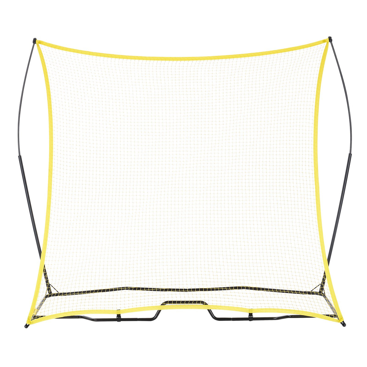 VEVOR 7x7FT Soccer Rebounder Portable Soccer Trainer Net with Portable Bag