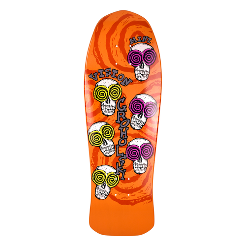 Vision Groholski Mini Skeleton Deck - 9.75" x 30"