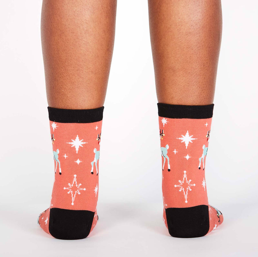 SOCK IT TO ME WITH BELLS ON! WOMENS CREW SOCKS