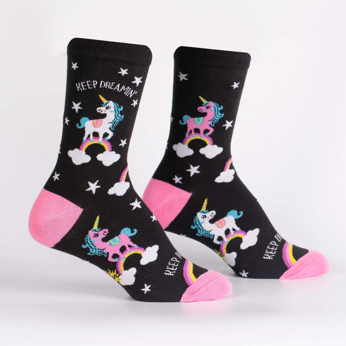 Sock It To Me Keep Dreamin' Womens Crew Socks