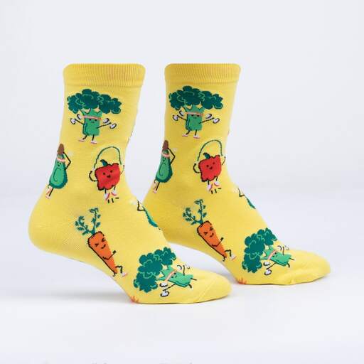 Sock It To Me Plant Powered - Womens Crew