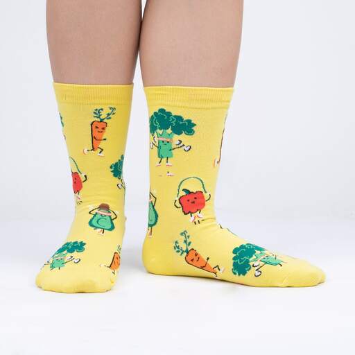 Sock It To Me Plant Powered - Womens Crew